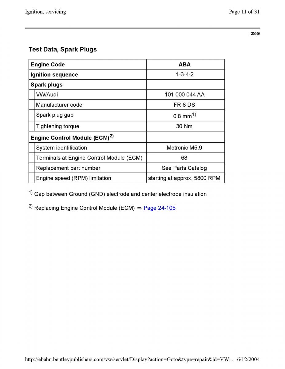 Official Factory Repair Manual / page 1411