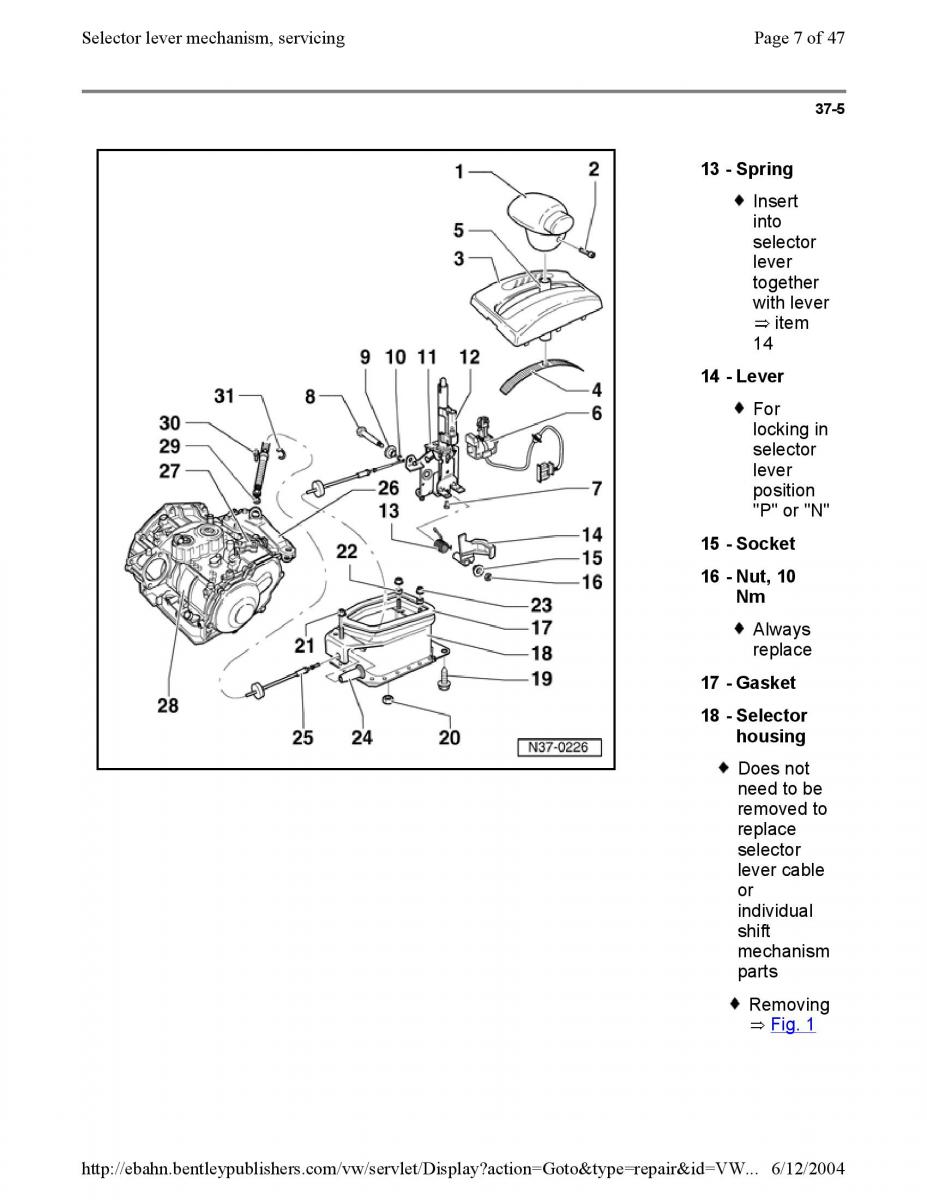 Official Factory Repair Manual / page 1438