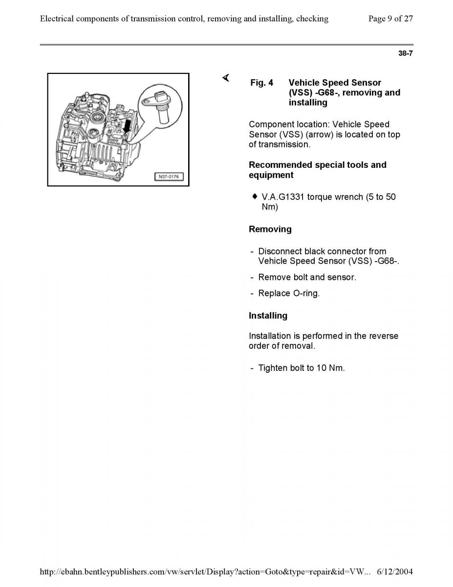Official Factory Repair Manual / page 1487
