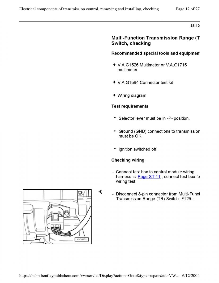 Official Factory Repair Manual / page 1490