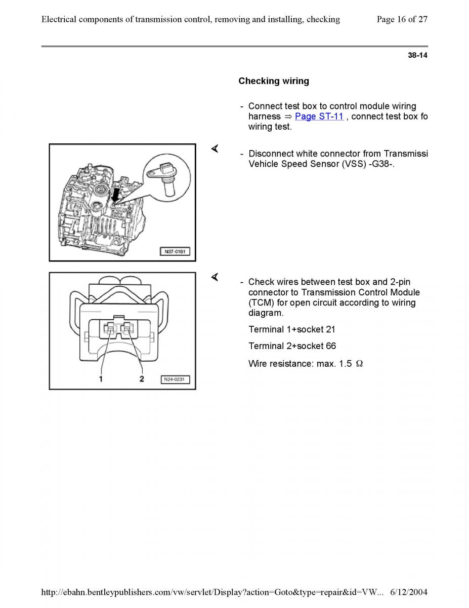 Official Factory Repair Manual / page 1494