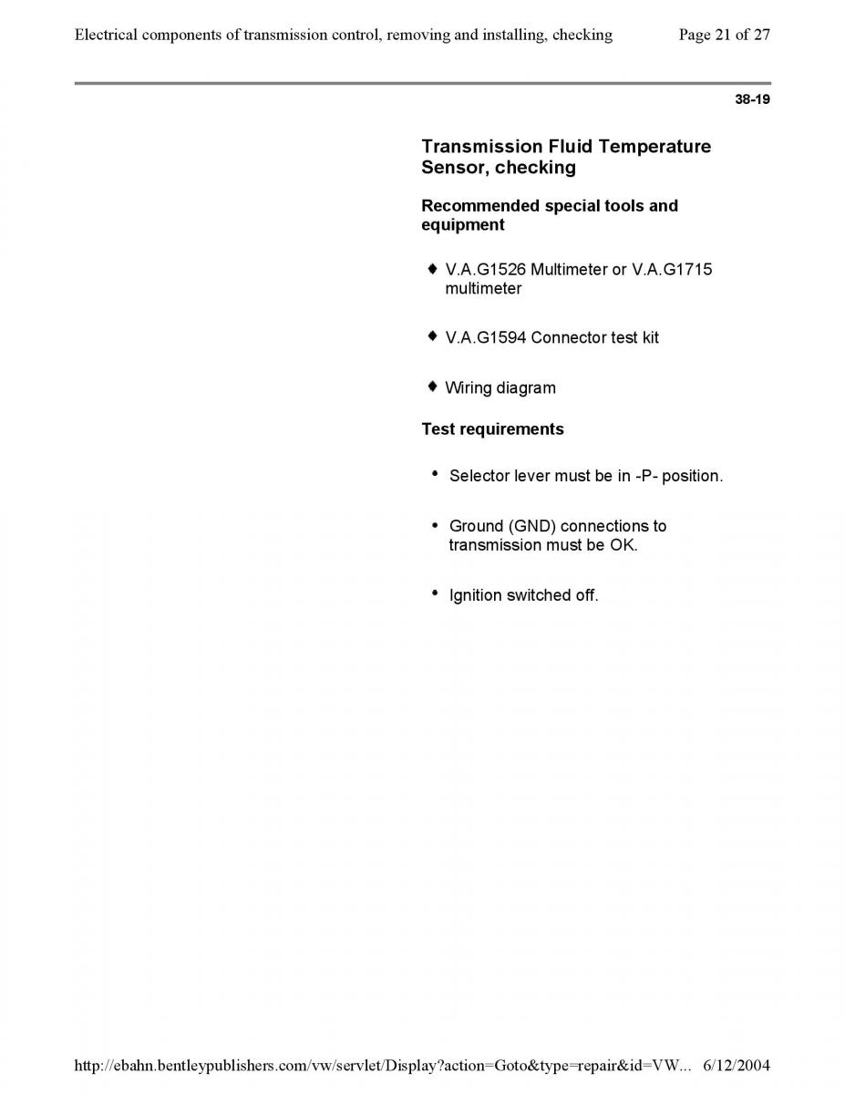 Official Factory Repair Manual / page 1499