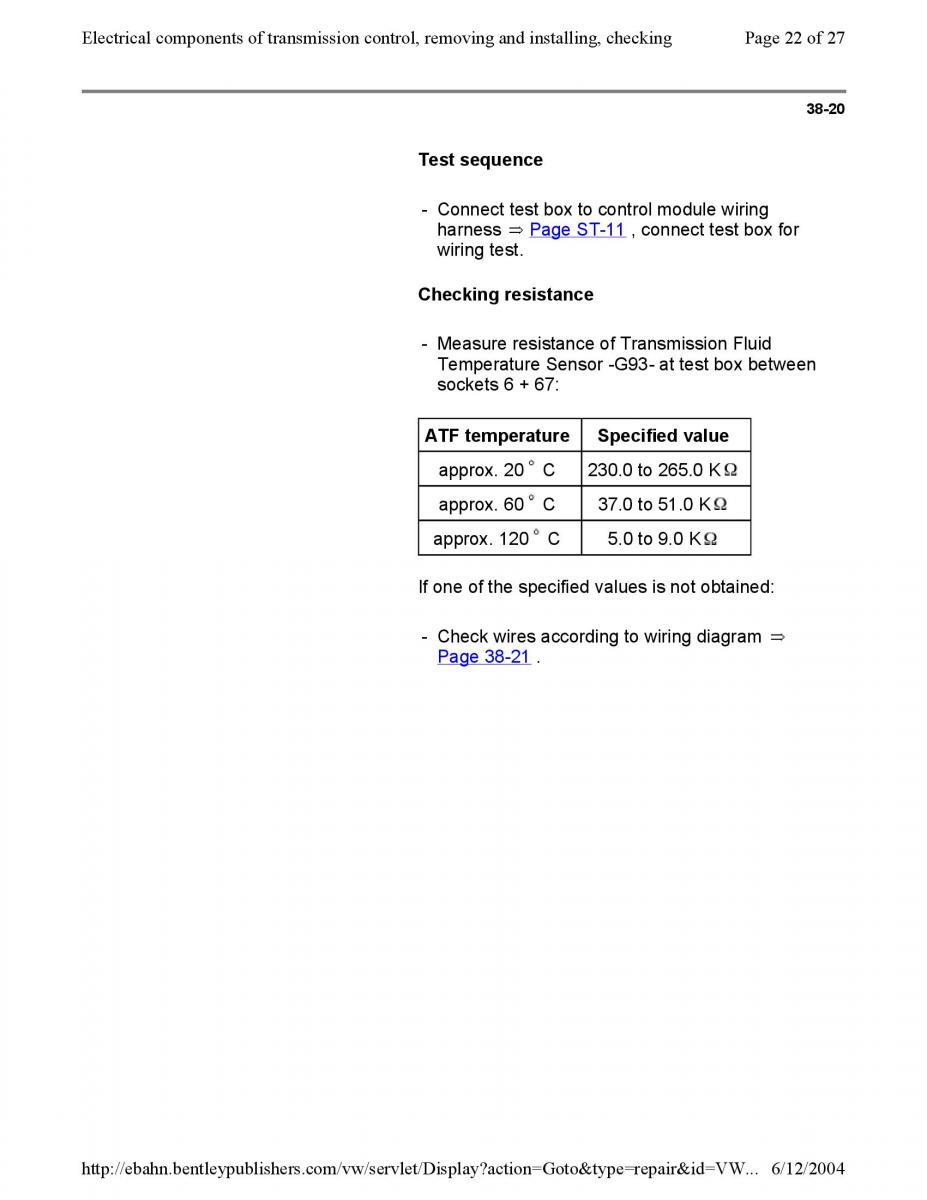 Official Factory Repair Manual / page 1500