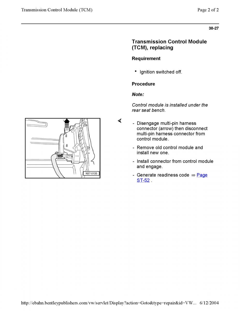 Official Factory Repair Manual / page 1507