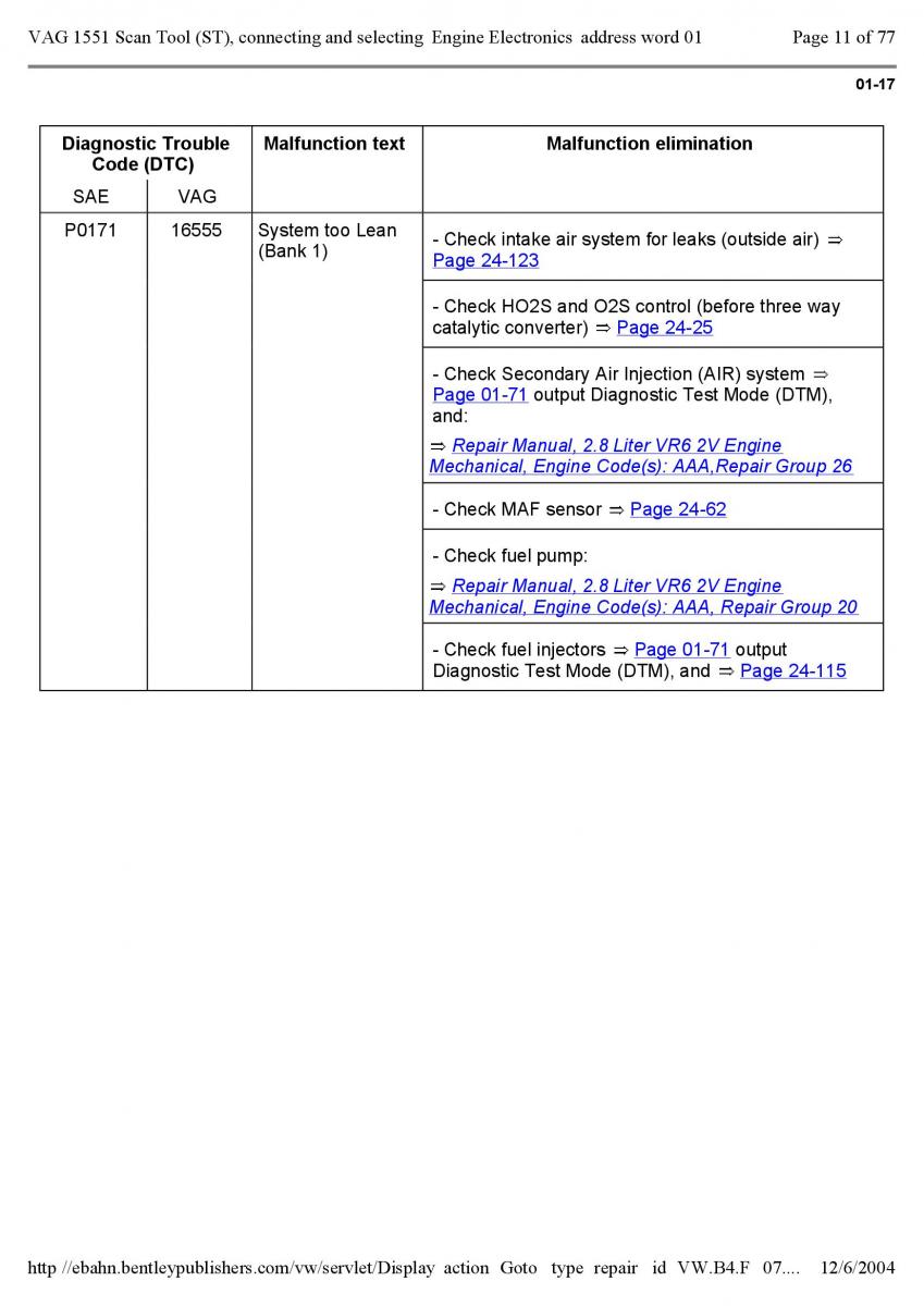 Official Factory Repair Manual / page 1756