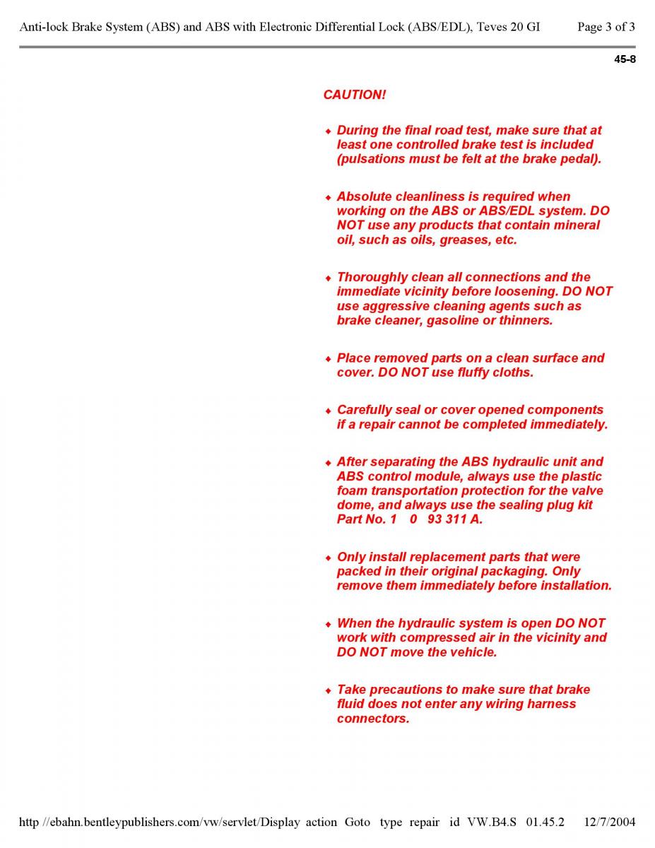 Official Factory Repair Manual / page 3470