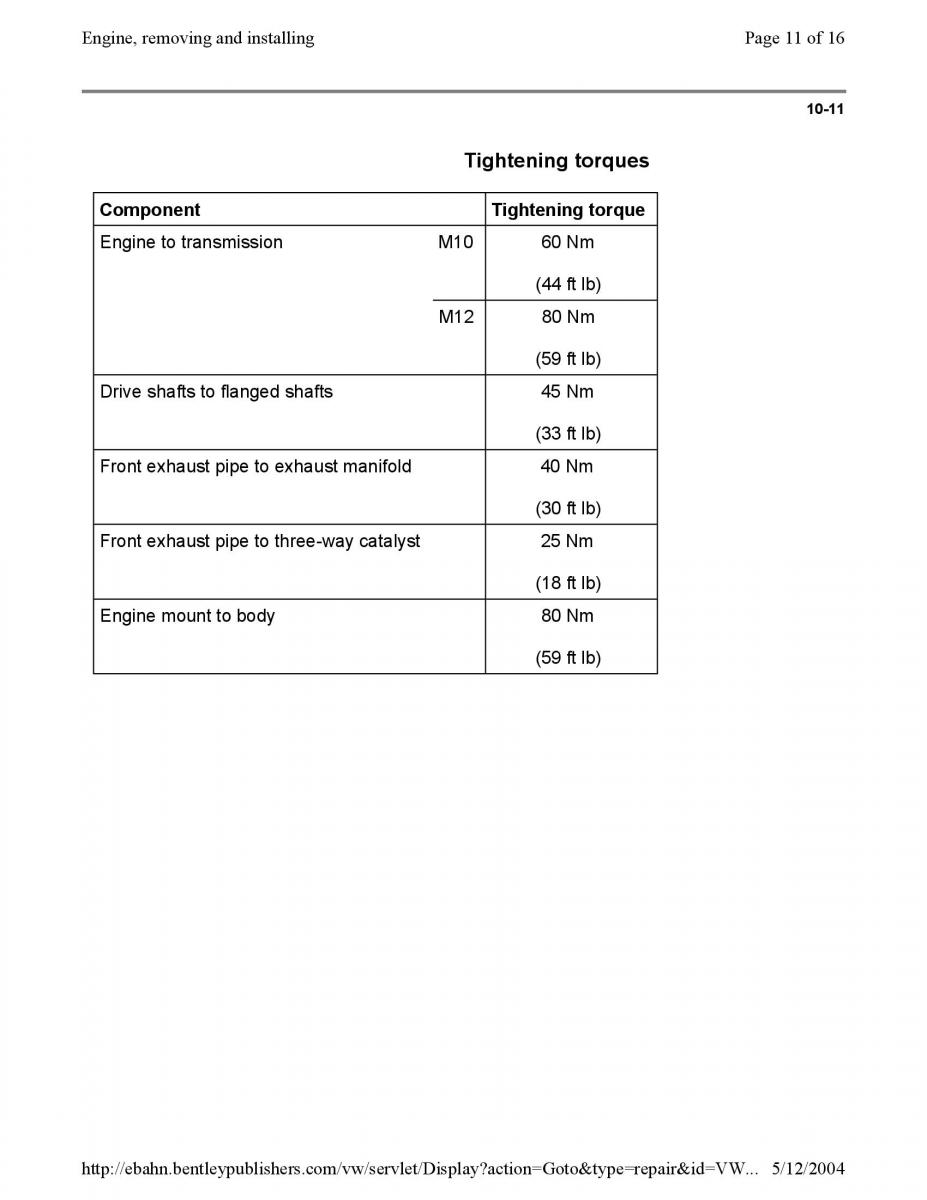 Official Factory Repair Manual / page 502