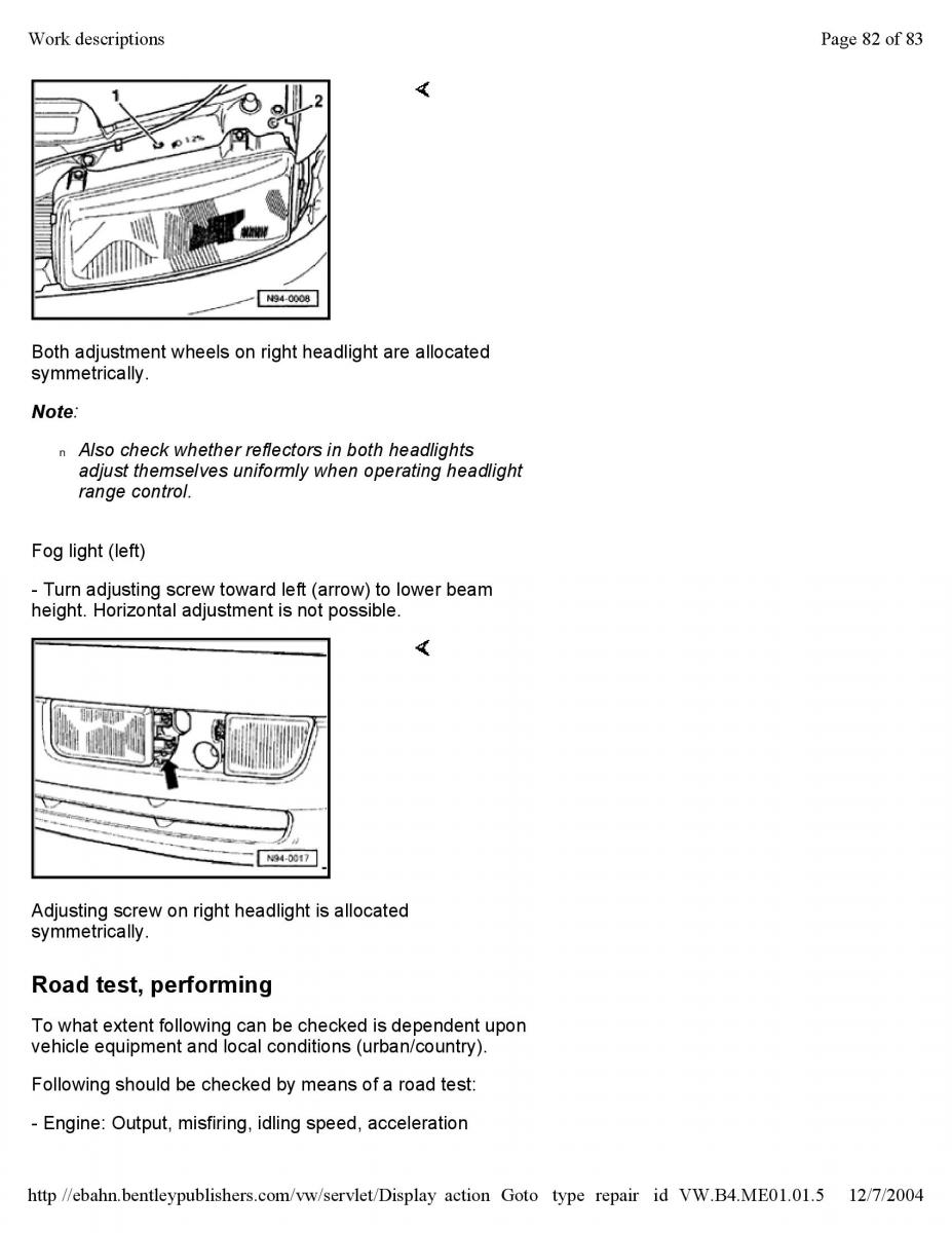 Official Factory Repair Manual / page 4312