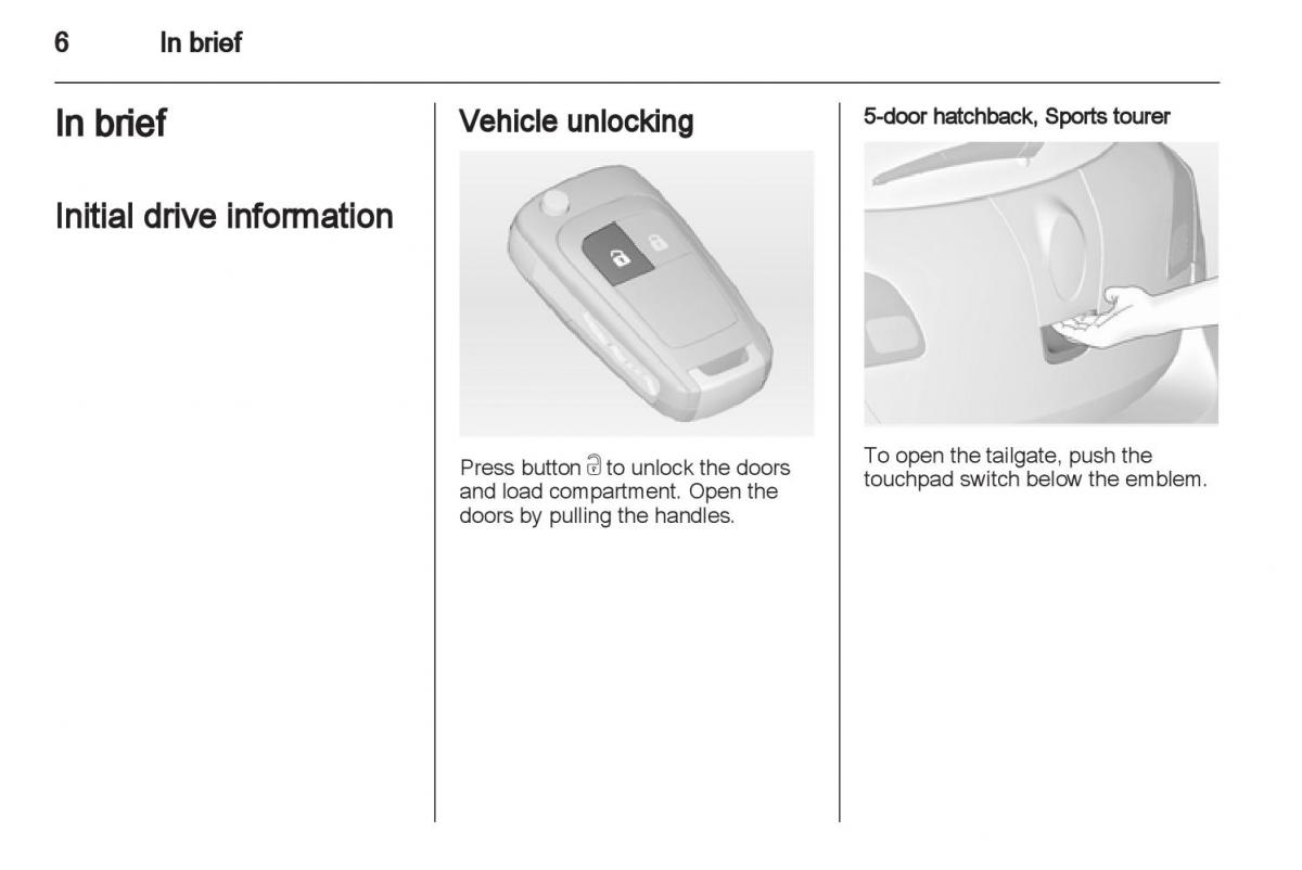 manual  Manual Opel Astra J / page 8