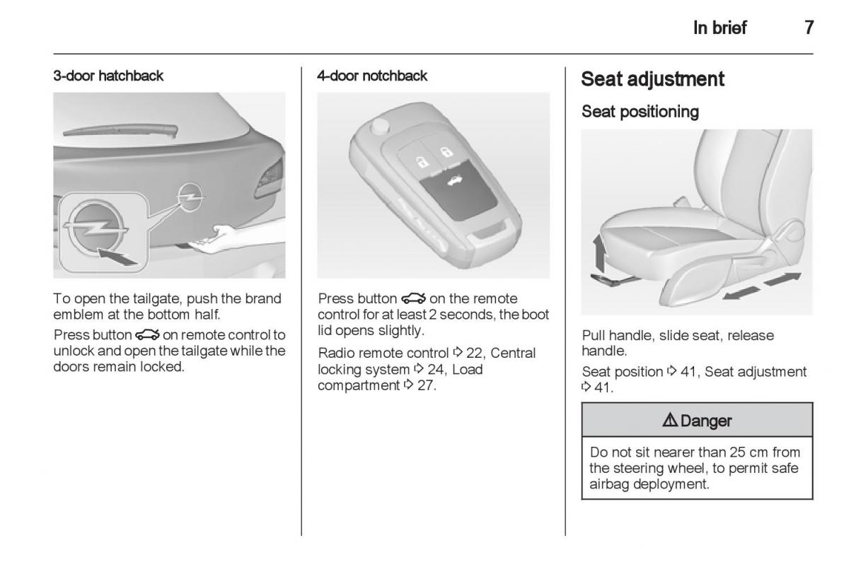 manual  Manual Opel Astra J / page 9