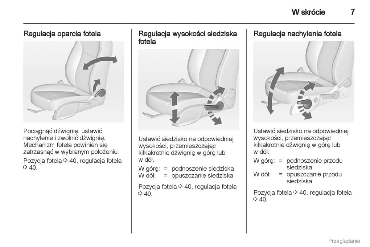 instrukcja obsługi Opel Astra Manual Opel Astra J / page 8