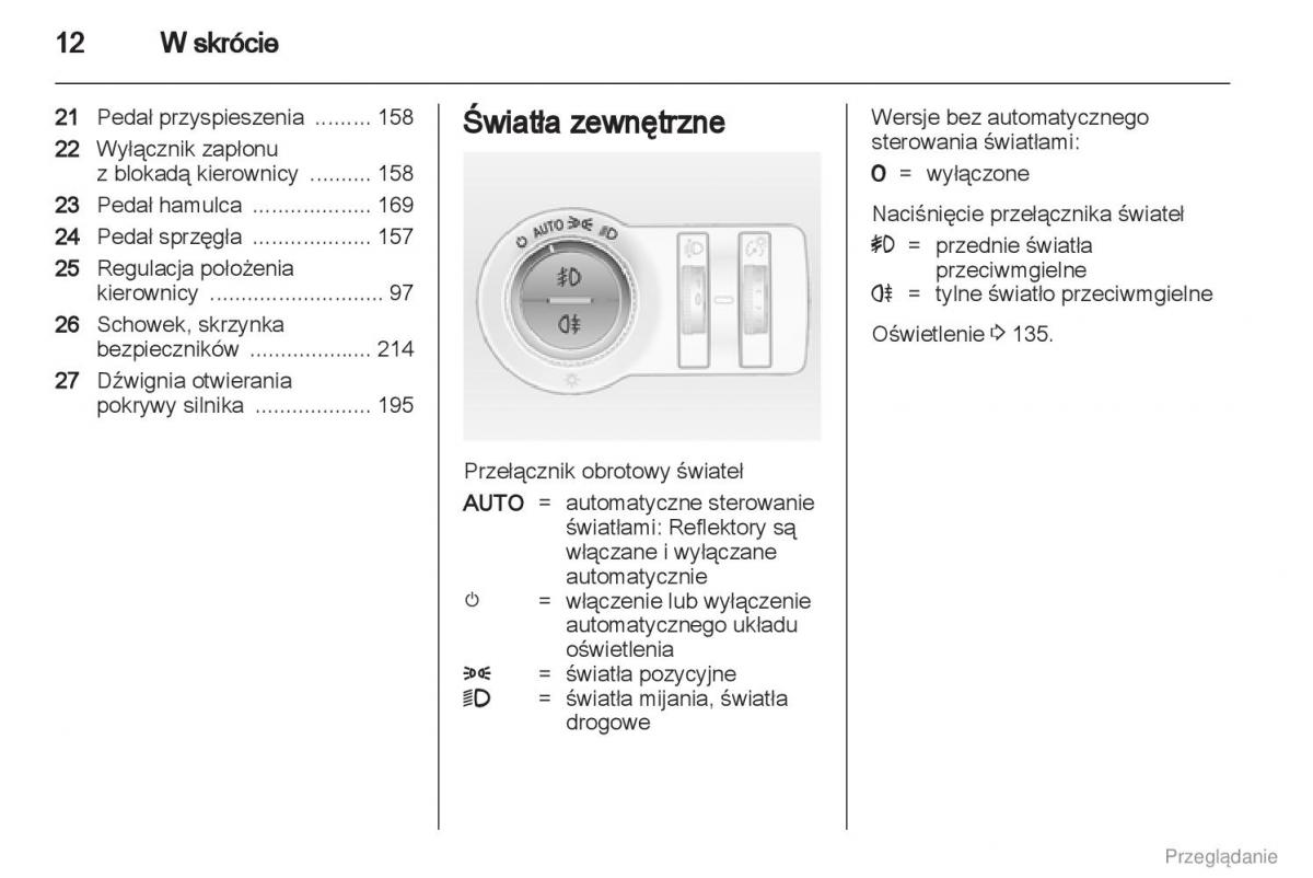 manual  Manual Opel Astra J instrukcja / page 13