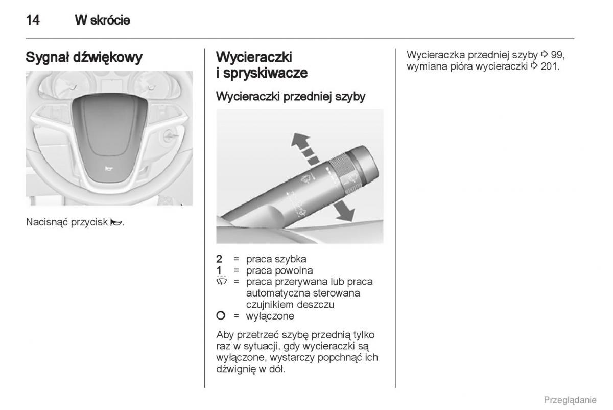 instrukcja obsługi Opel Astra Manual Opel Astra J / page 15