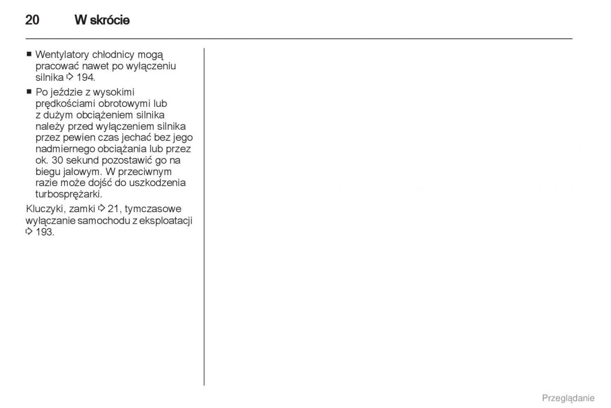 Manual Opel Astra J instrukcja obslugi / page 21