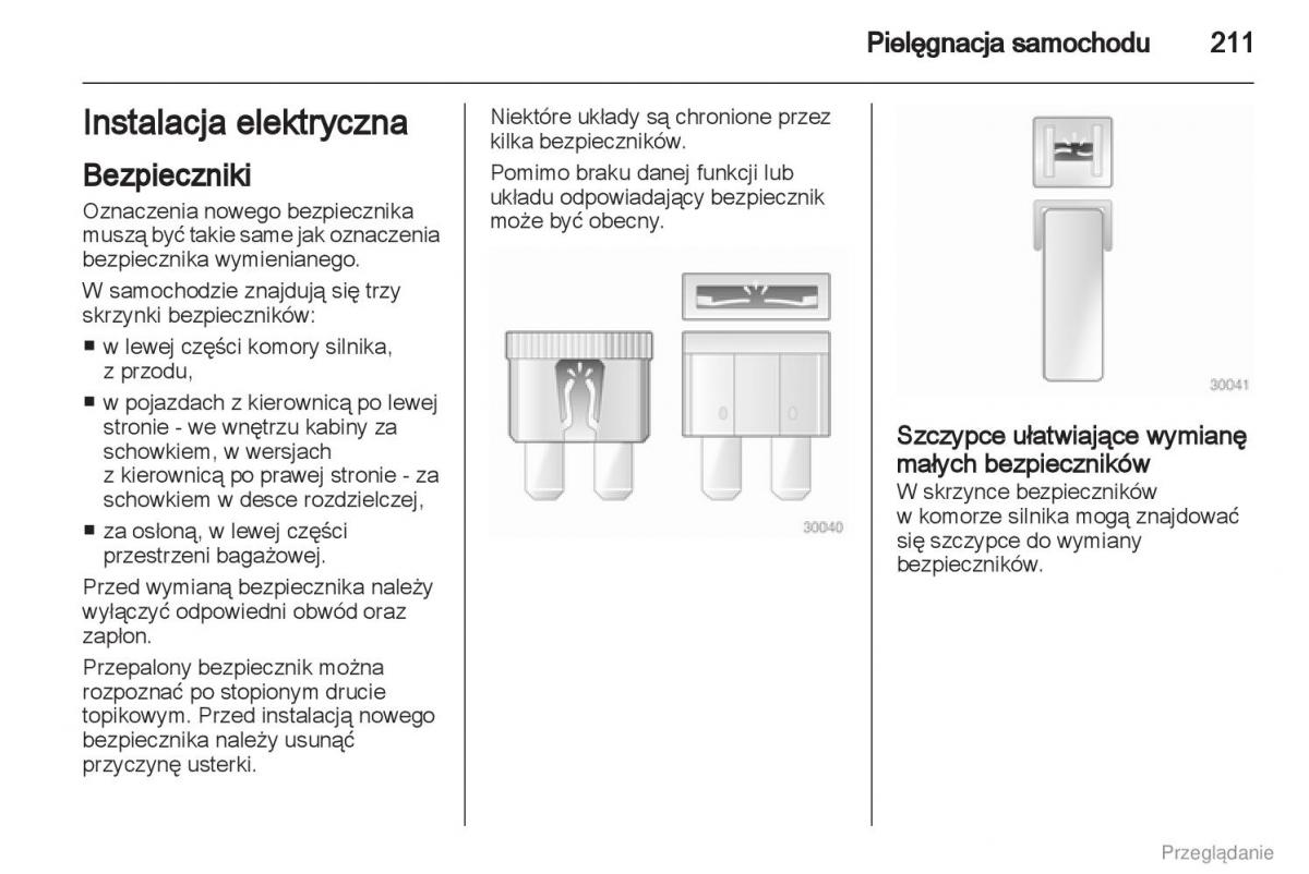 instrukcja obsługi Opel Astra Manual Opel Astra J / page 212