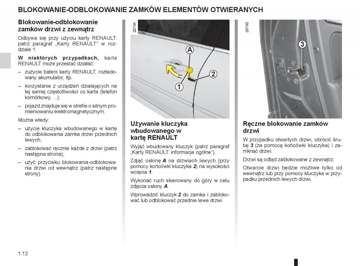 Renault Laguna 3 III instrukcja obslugi / page 18