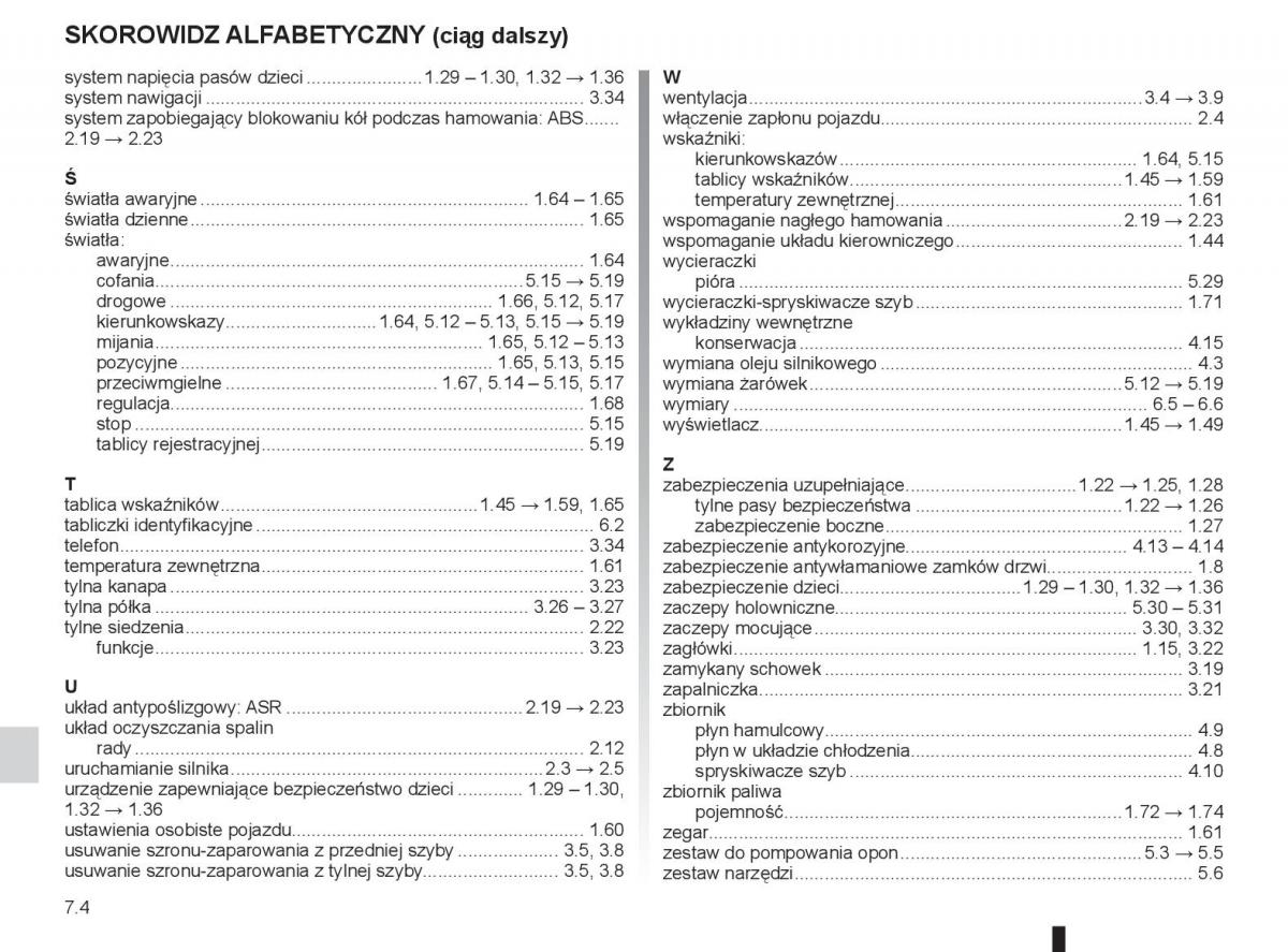 manual  Renault Laguna 3 III instrukcja / page 228