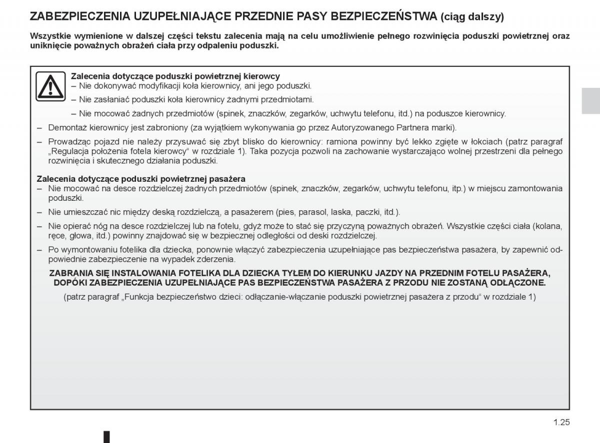 Renault Laguna 3 III instrukcja obslugi / page 31