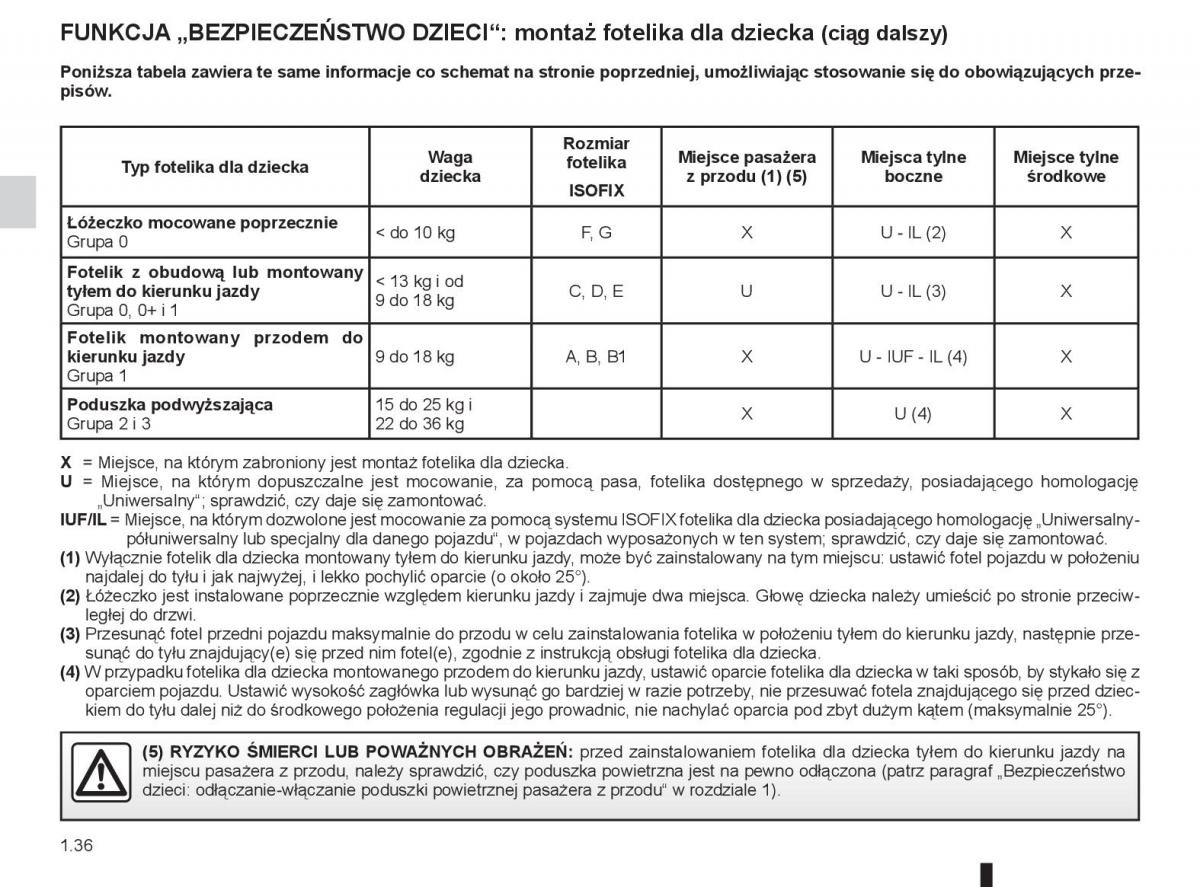 Renault Laguna 3 III instrukcja obslugi / page 42