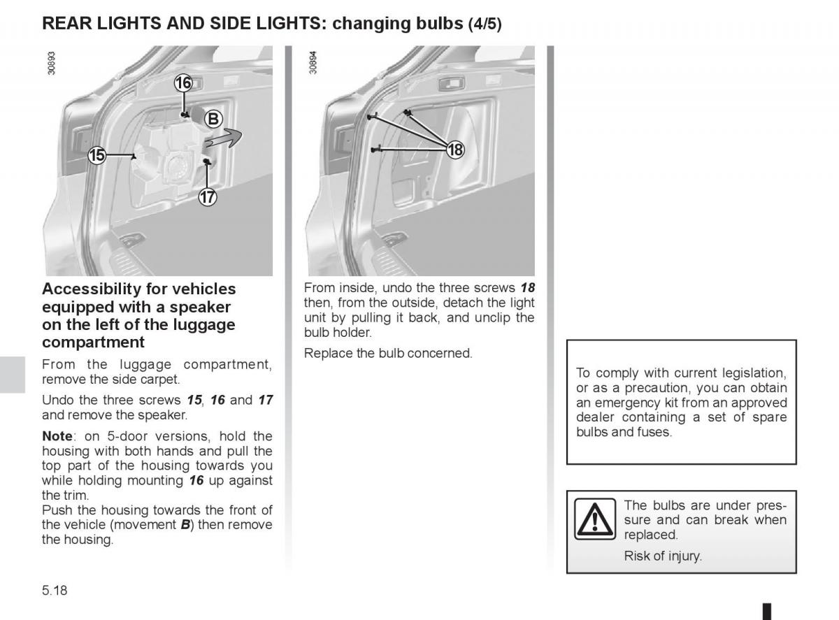 manual Renault Laguna Renault Laguna 3 III page 188 pdf