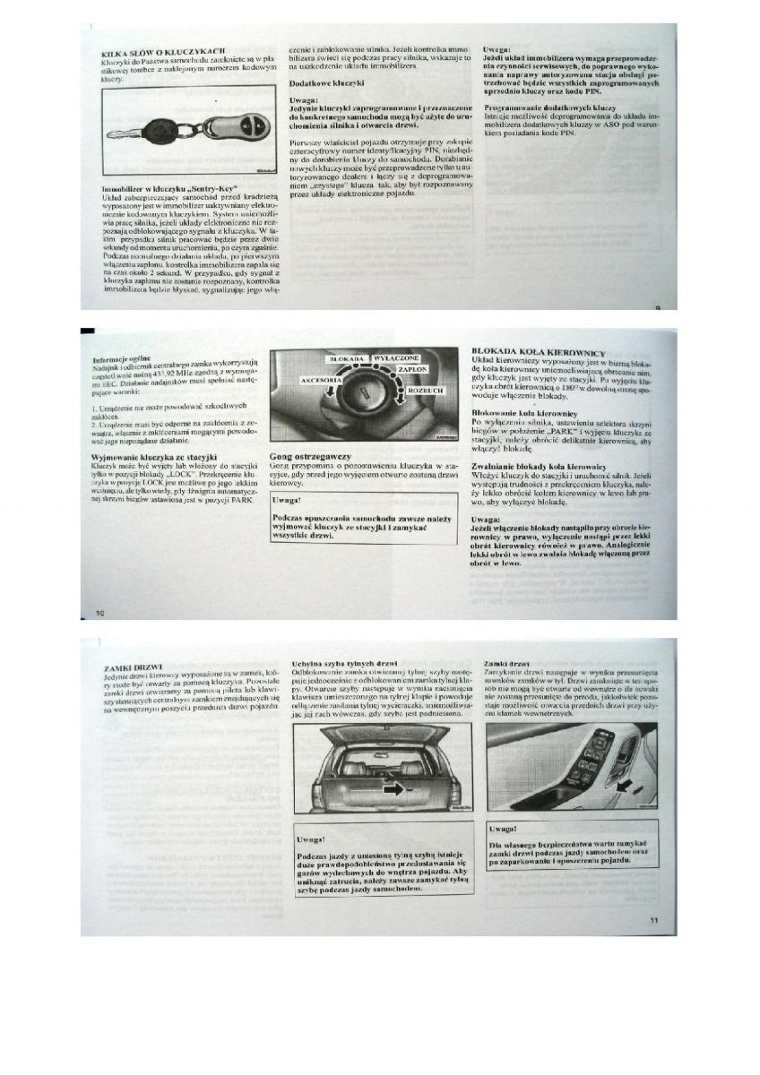 Jeep Grand Cherokee WJ instrukcja obslugi / page 3