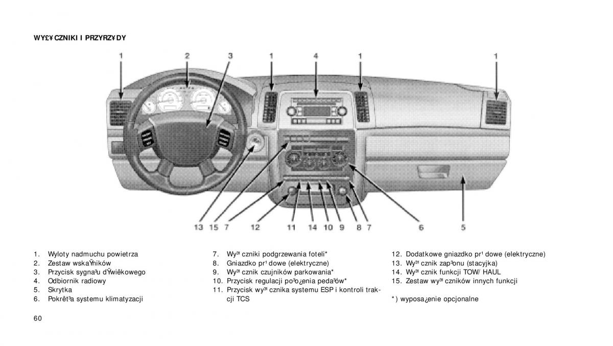 Jeep Grand Cherokee WH WK instrukcja obslugi / page 61