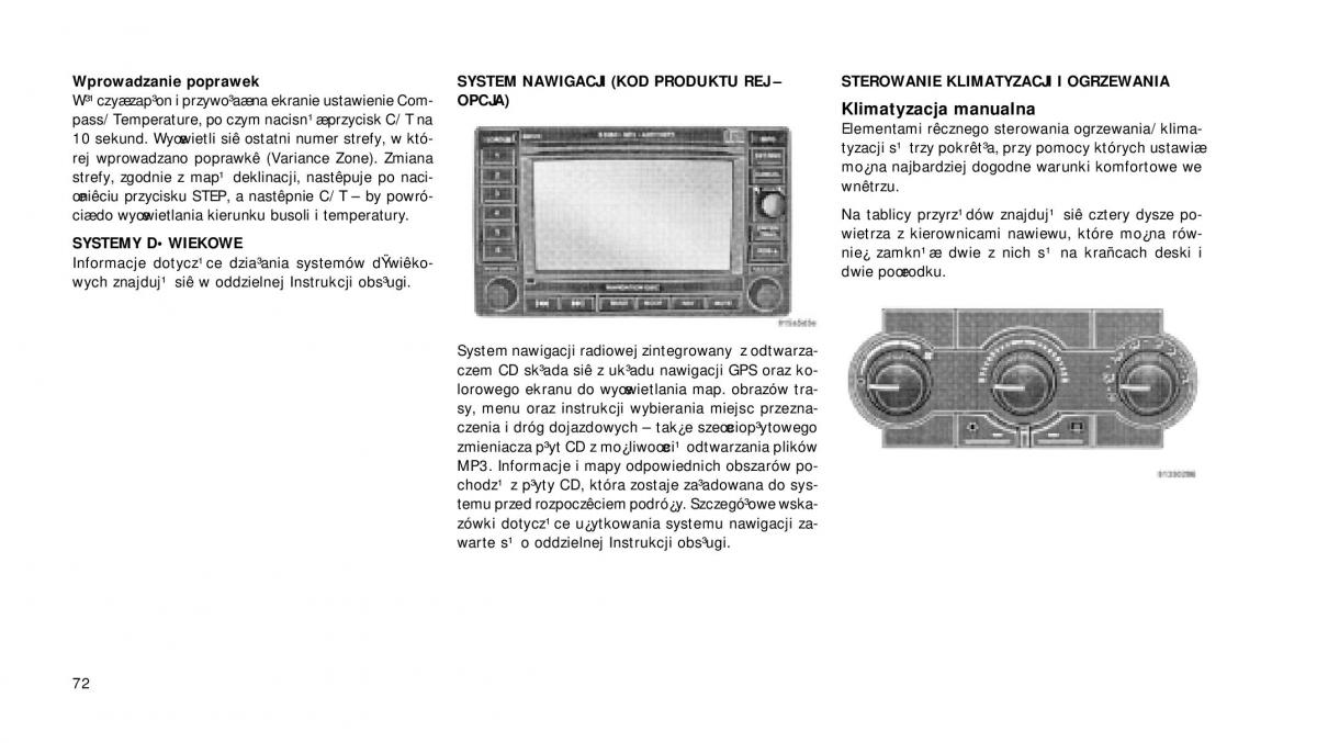 manual Jeep Grand Cherokee WH WK instrukcja page 73 pdf