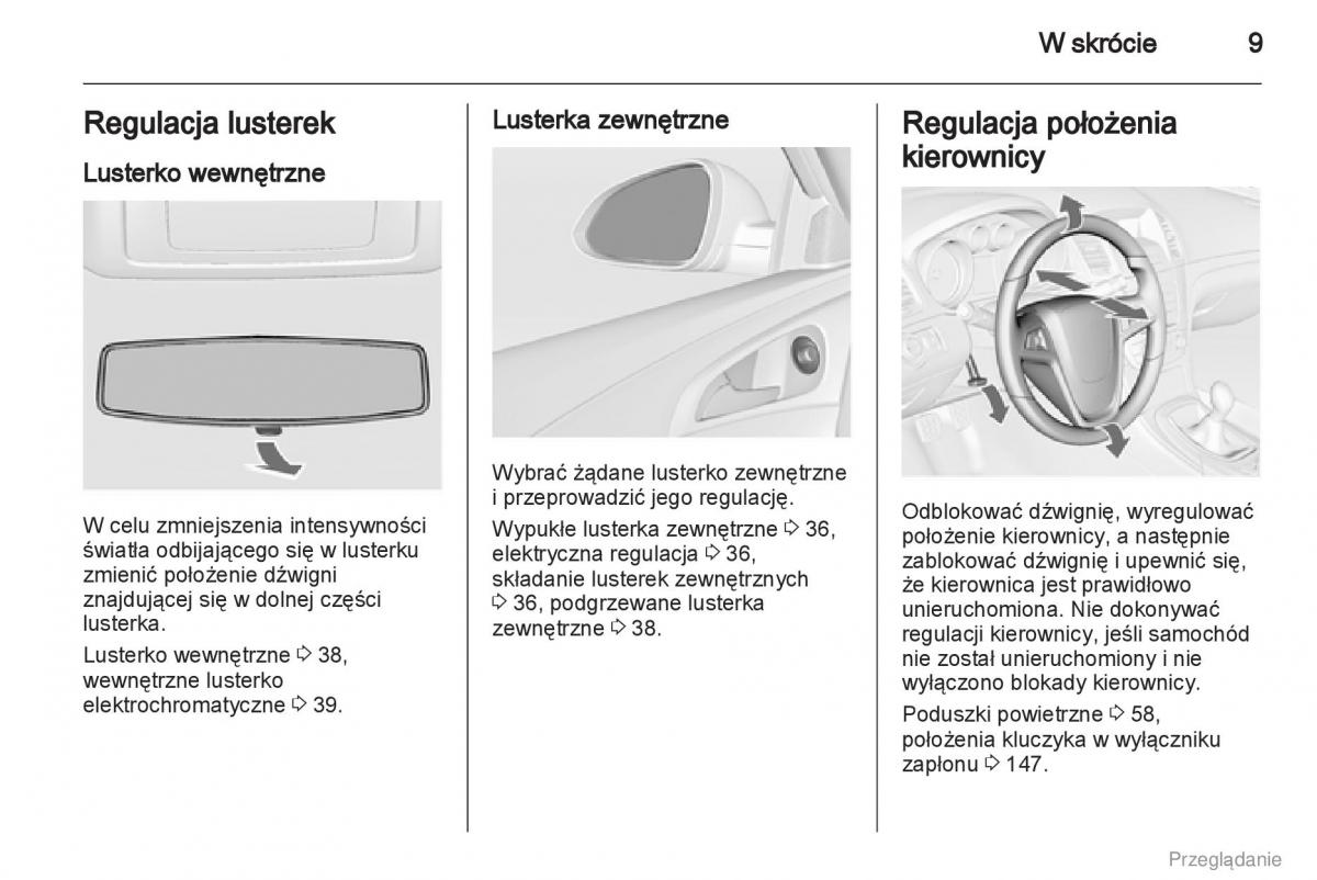 Opel Insignia instrukcja obslugi / page 10