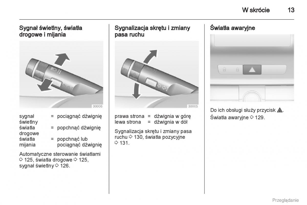 Opel Insignia instrukcja obslugi / page 14