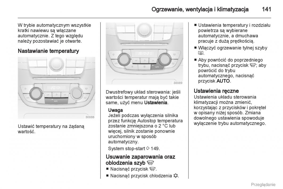 Opel Insignia instrukcja obslugi / page 142