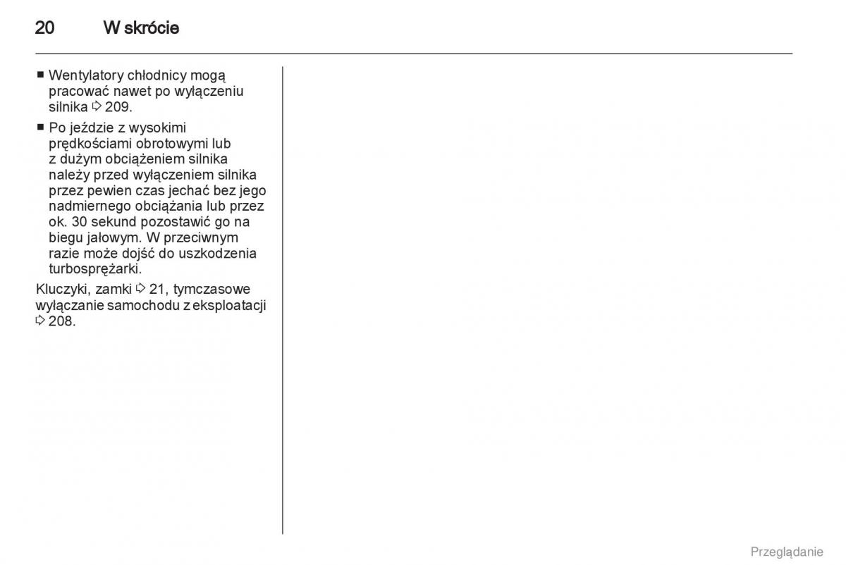 manual  Opel Insignia instrukcja / page 21