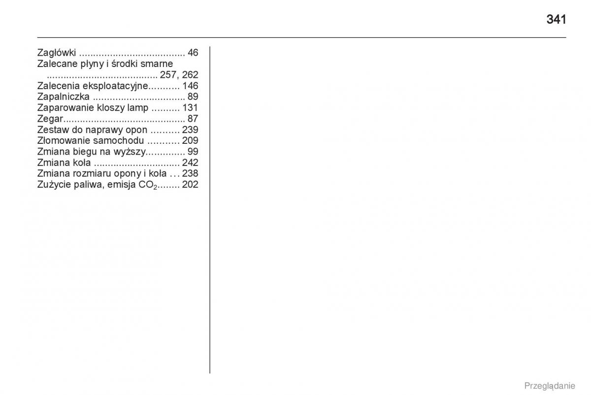 manual  Opel Insignia instrukcja / page 342