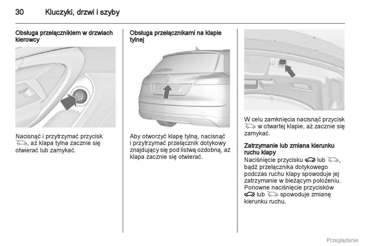 Opel Insignia instrukcja obslugi / page 31