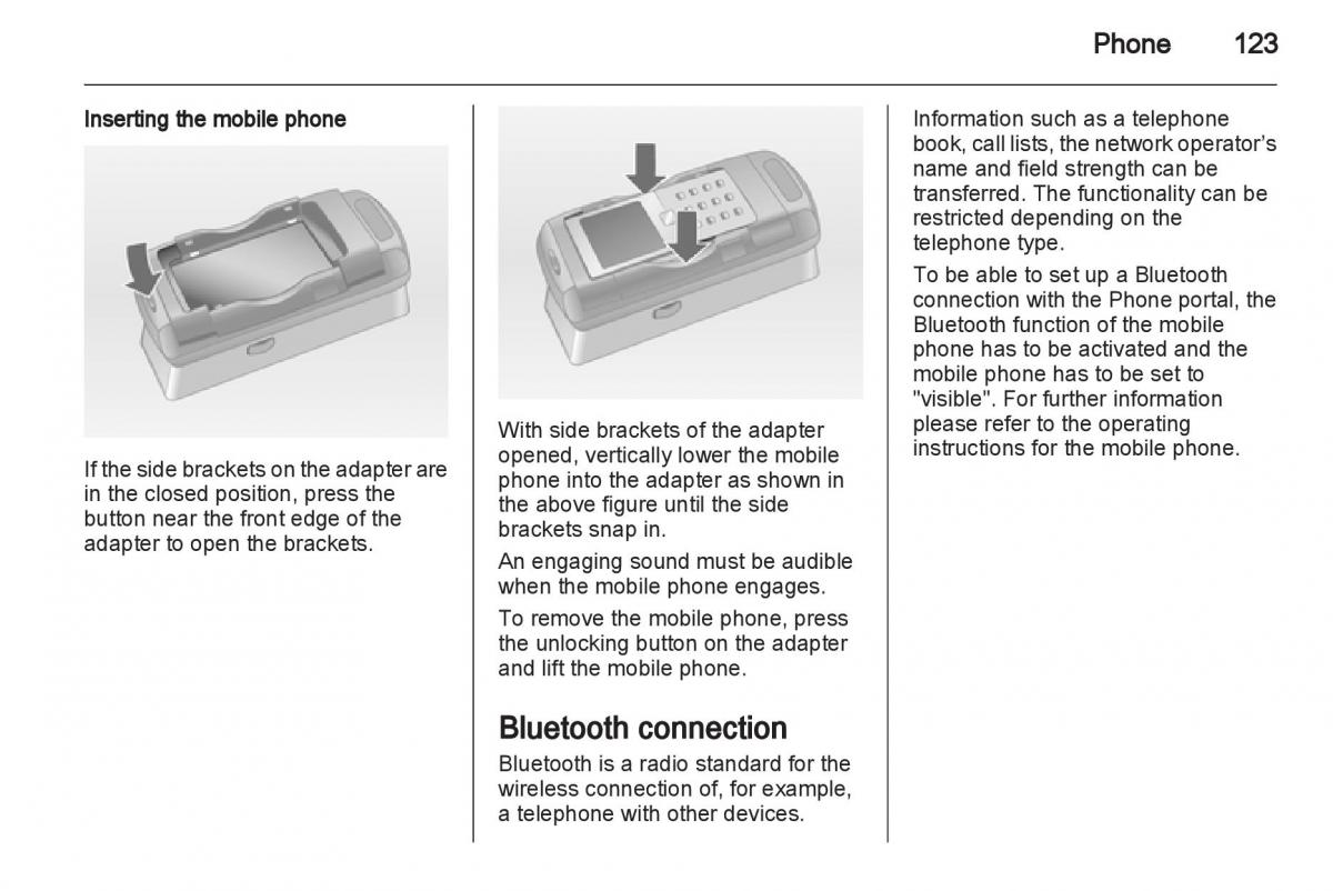 Opel Insignia manual / page 123