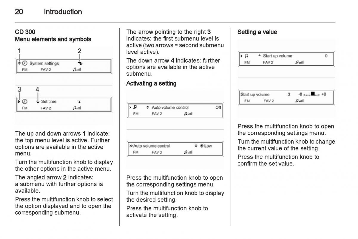 Opel Insignia manual / page 20