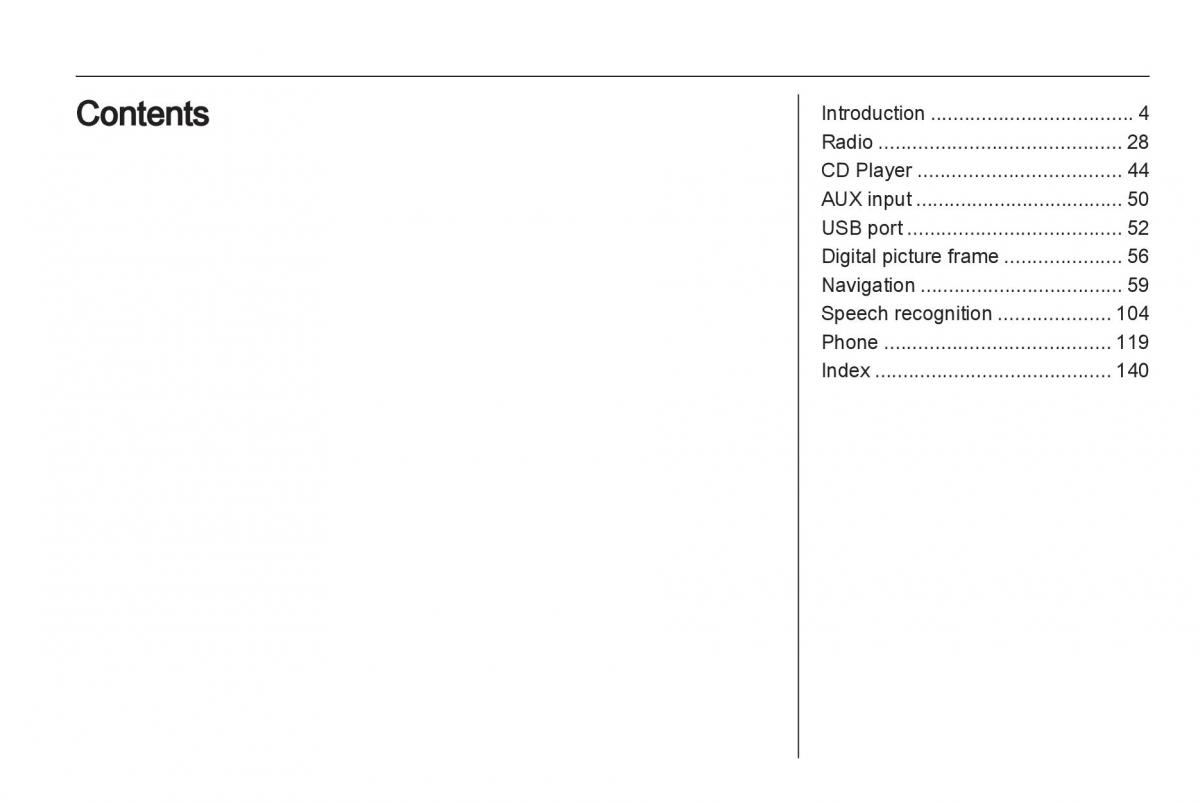 Opel Insignia manual / page 3