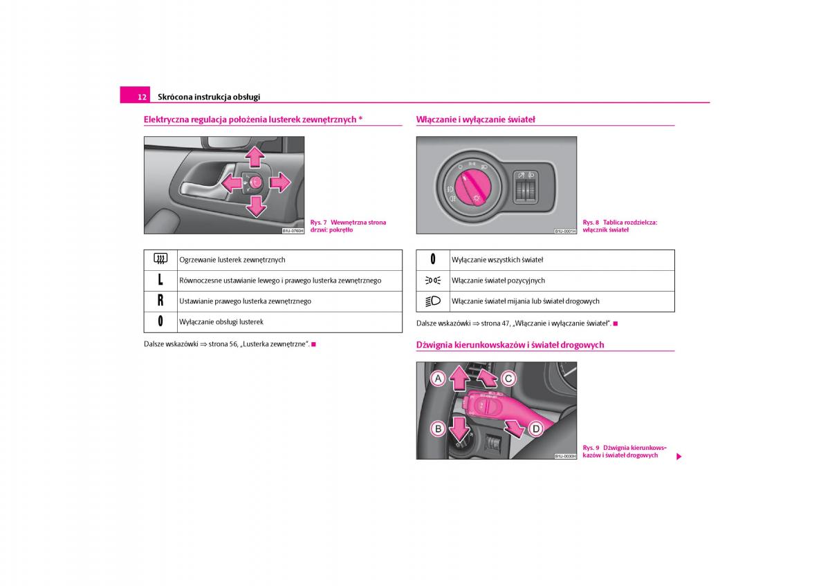 manual  Skoda Octavia I instrukcja / page 13