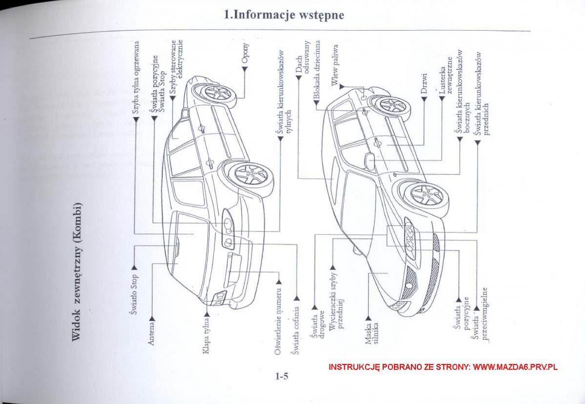 manual  Mazda 6 I instrukcja / page 9