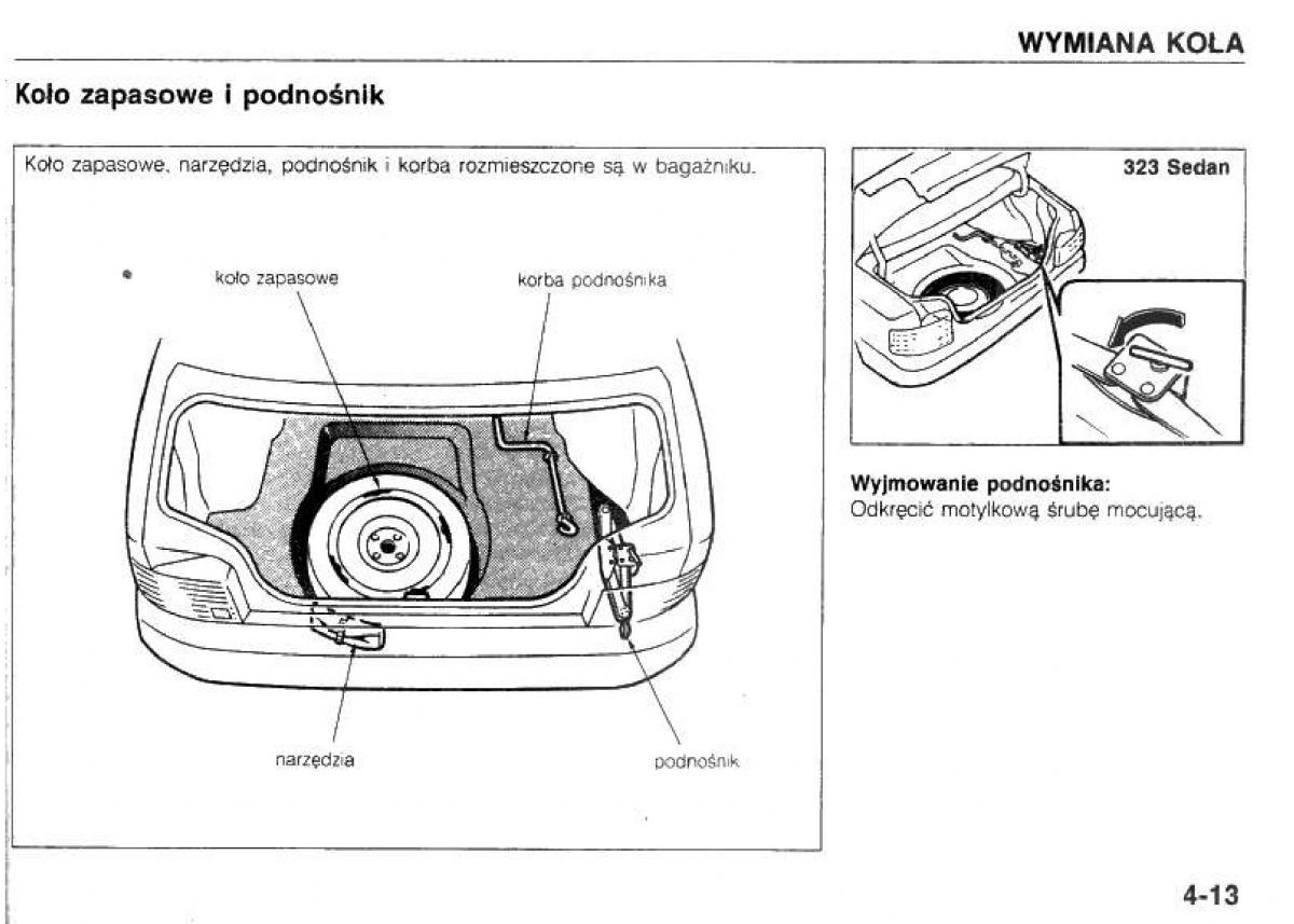 Mazda 323 BG IV instrukcja obslugi / page 90