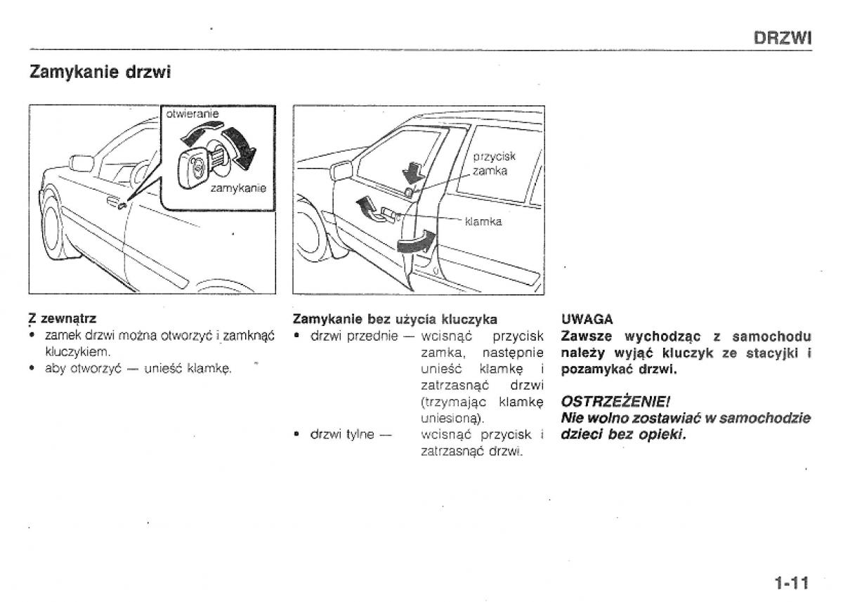 manual  Mazda 323 BG IV instrukcja / page 14