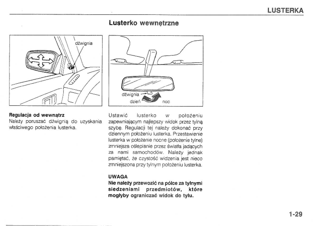 Mazda 323 BG IV instrukcja obslugi / page 32