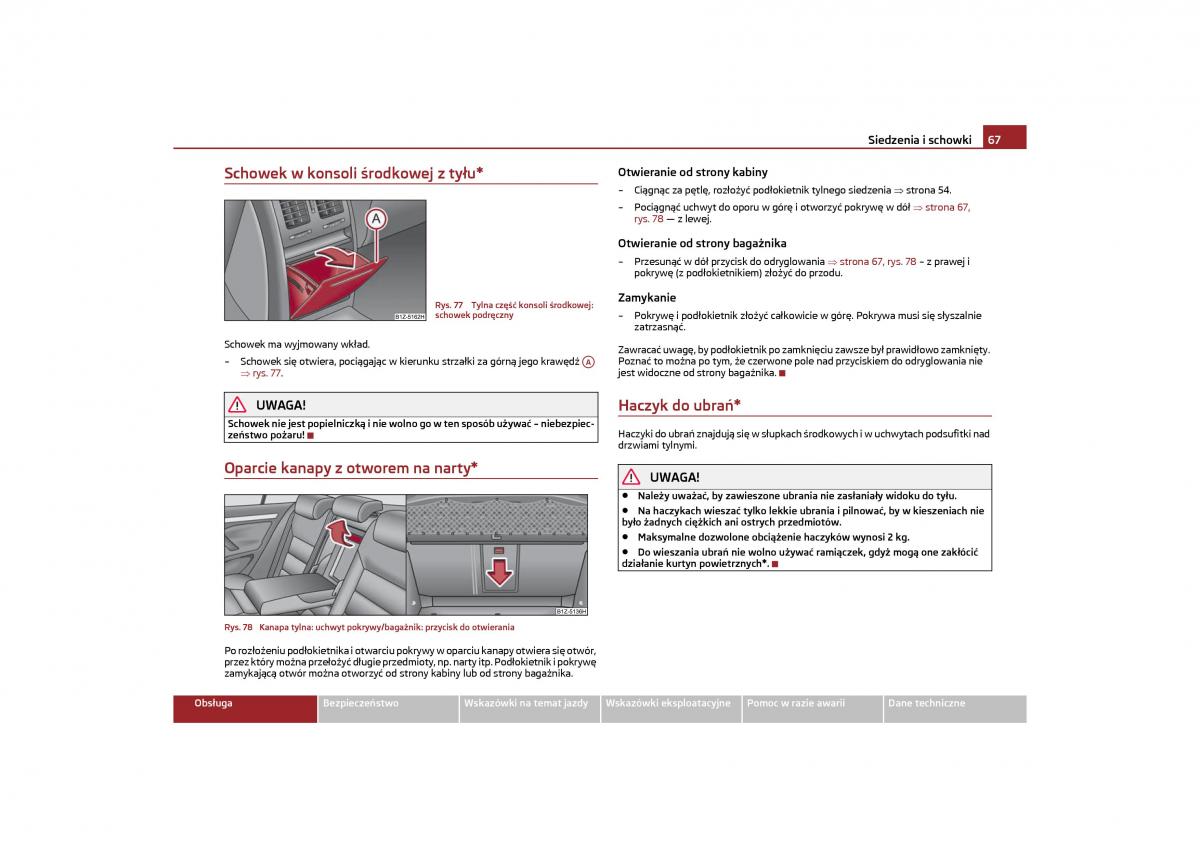 manual Skoda Octavia Skoda Octavia II instrukcja / page 68