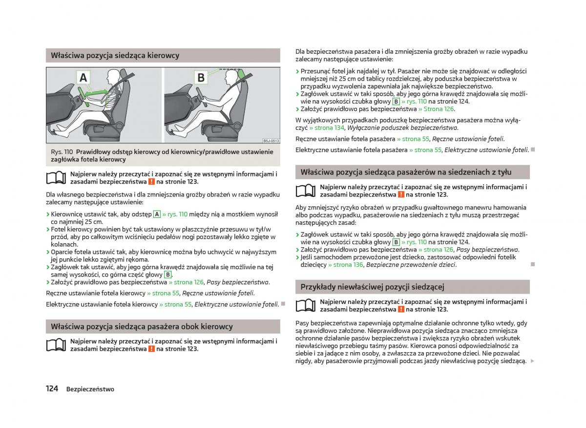 instrukcja obsługi Skoda Octavia Skoda Octavia III instrukcja / page 126