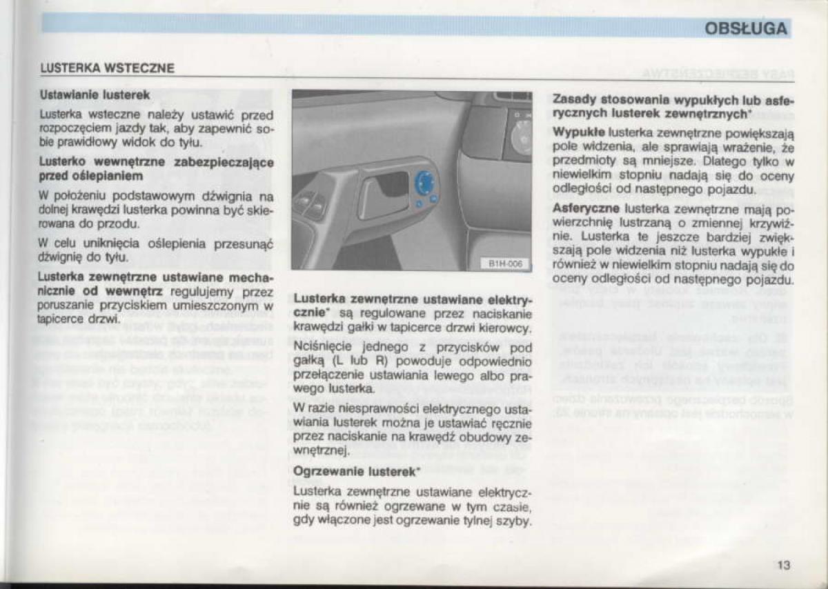 VW Golf III 3 instrukcja obslugi / page 11