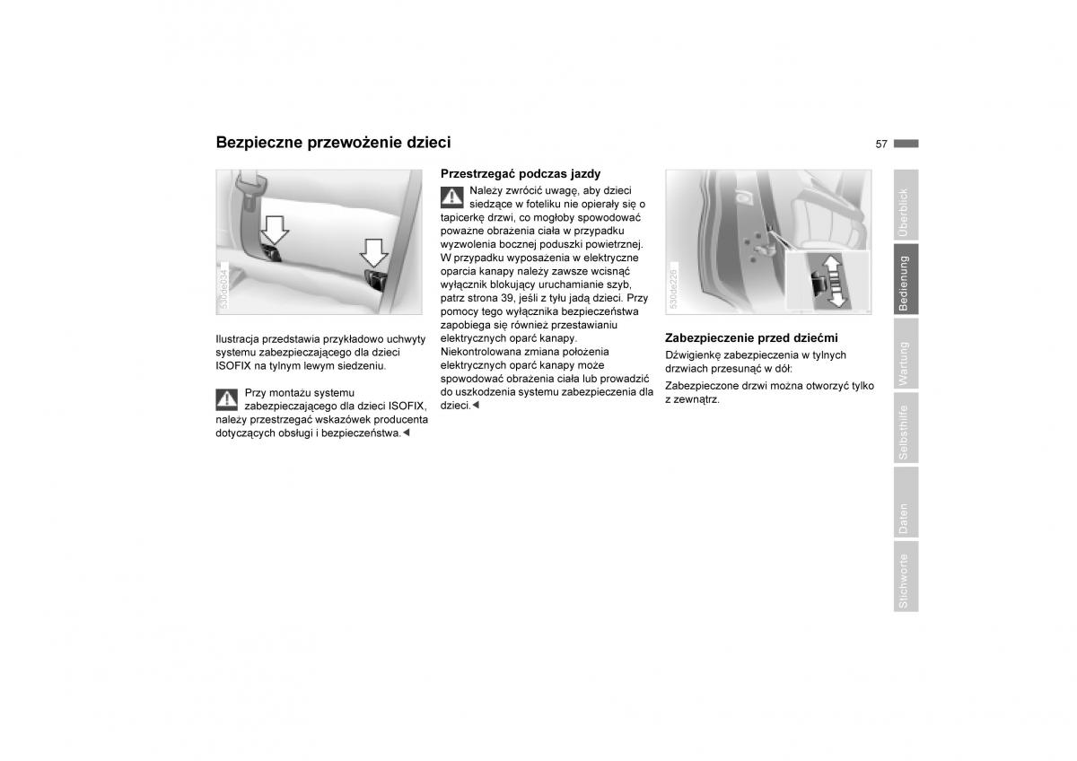 BMW E53 X5 instrukcja obslugi / page 59