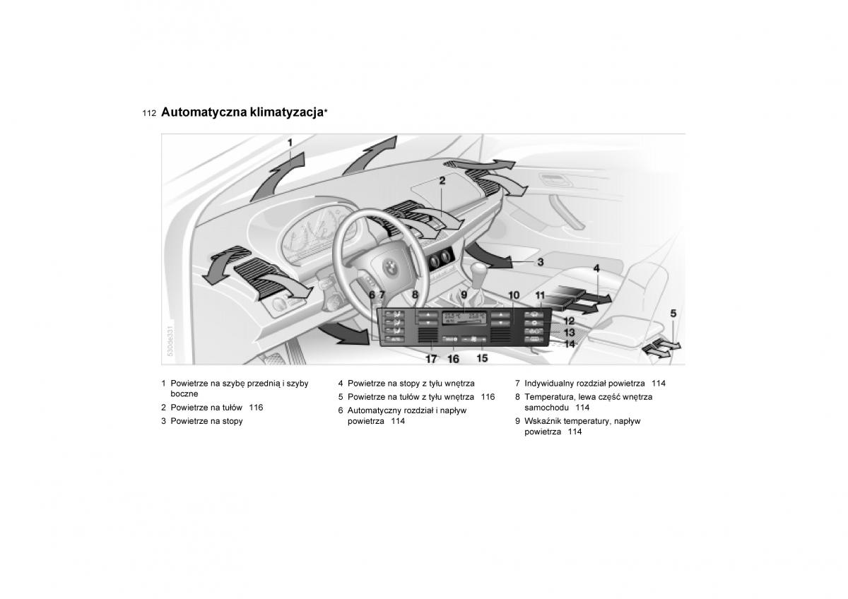 BMW E53 X5 instrukcja obslugi / page 114
