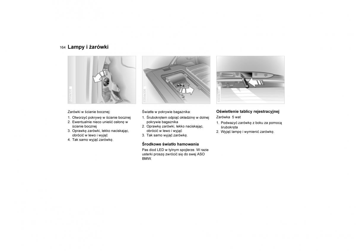 BMW E53 X5 instrukcja obslugi / page 166