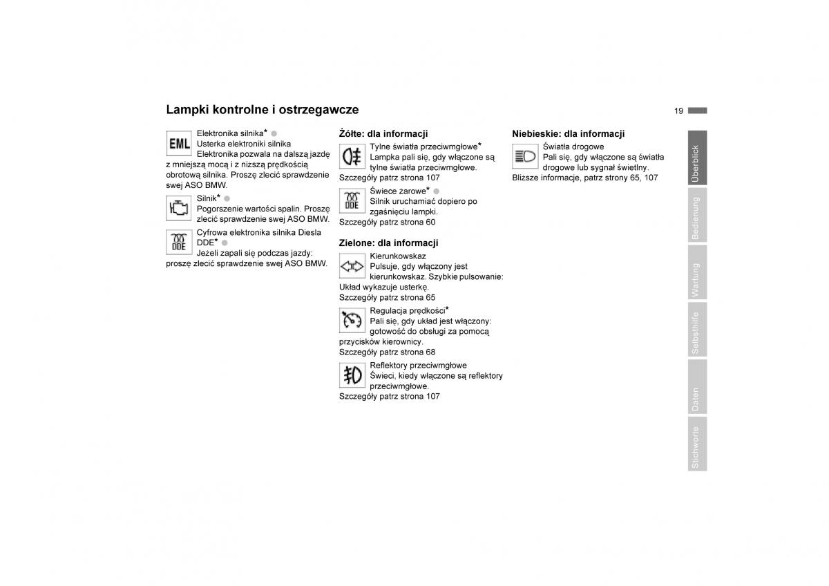 manual  BMW E53 X5 instrukcja / page 21