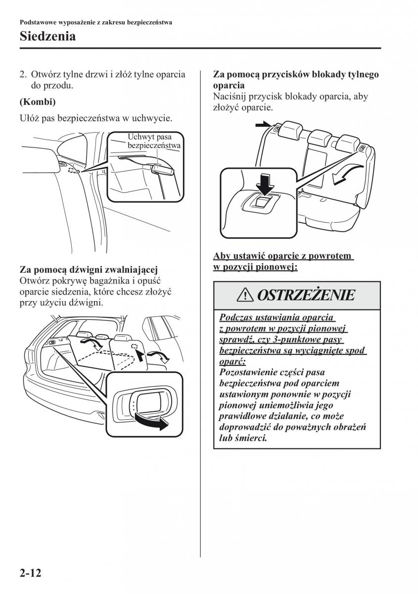 Mazda 6 III instrukcja obslugi / page 29