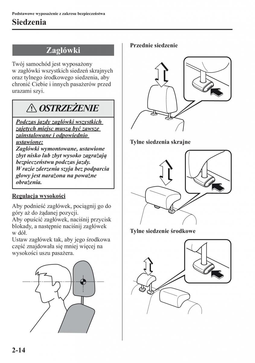 manual  Mazda 6 III instrukcja / page 31